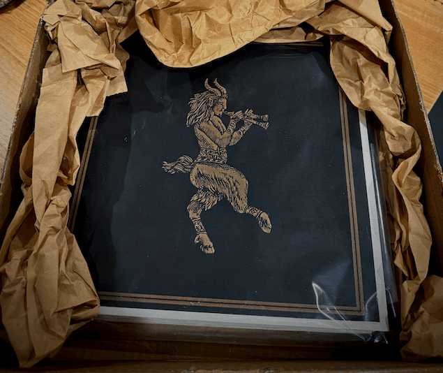 Limited-edition Simply Dust sleeves hand packed in their box